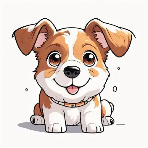 狗狗卡通头像🐶谁能拒绝一只修狗呢