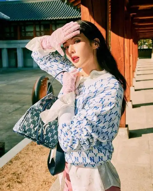 mlb全球代言人泫雅##泫雅ins