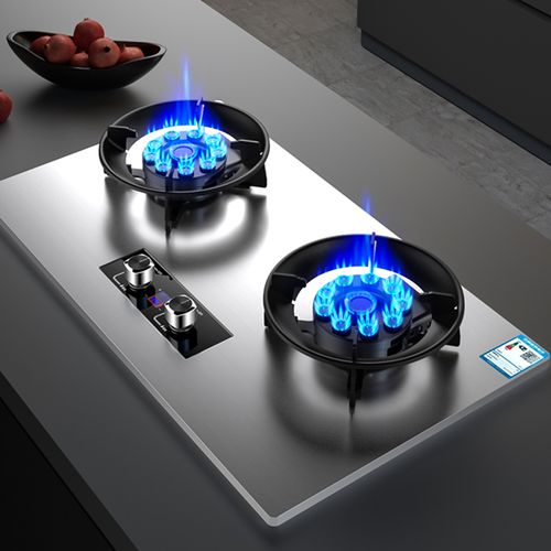 灶台日本樱花燃气灶双灶家用嵌入式炉灶天然气液化气台式燃气灶