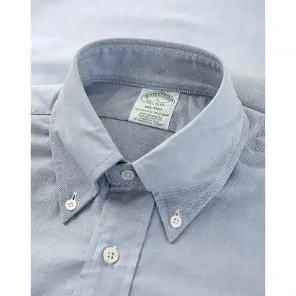 brooks brothers男款细纹纯棉休闲衬衫