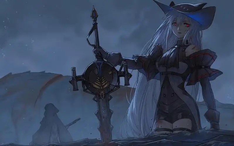 明日方舟鲸鲨组过往procreate过程