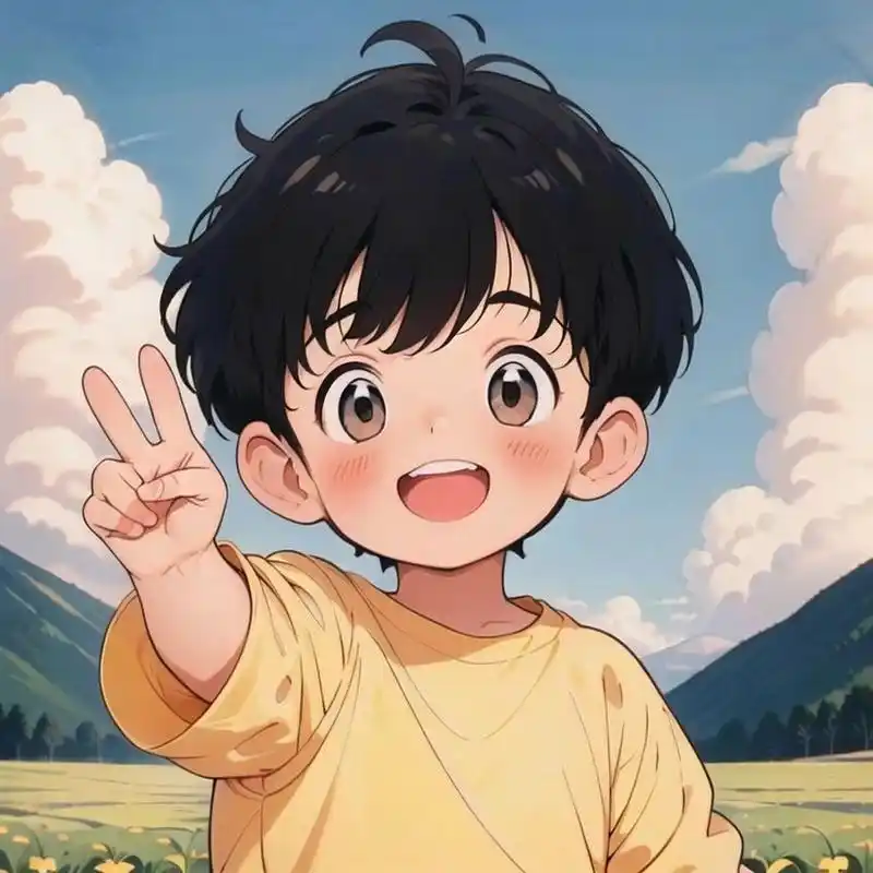 旧漫男生头像|今天是超可爱的男孩哦96