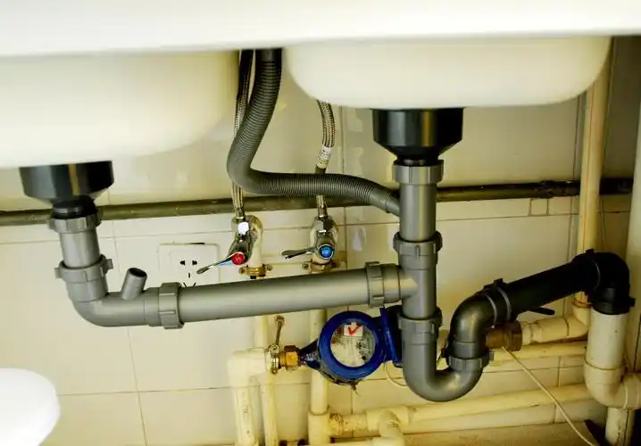 水槽的下水管,我自己安装的