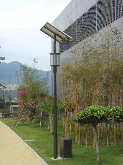 南德站:盐田太阳能庭院灯