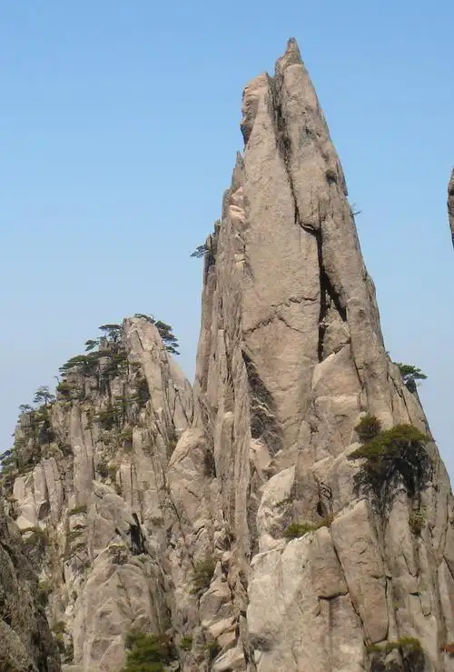 黄山四绝之怪石