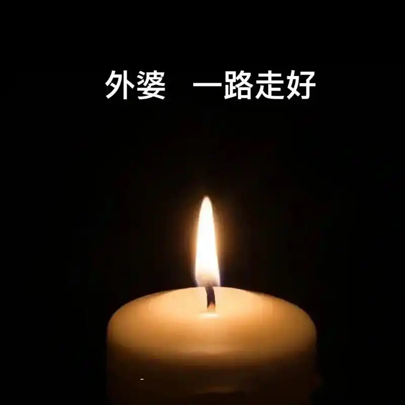 可从此再也见不到外婆 从此您长眠,外孙女长念 亲爱的外婆,你一路走好