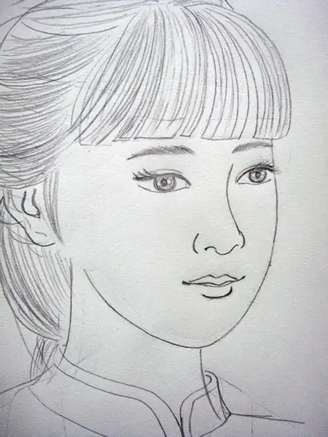 简笔画人脸简笔画人脸可爱