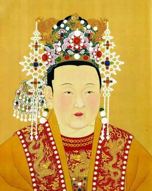 如何优雅地给皇宫中的娘娘们画人像|皇宫|皇后|人像_新浪收藏_新浪网