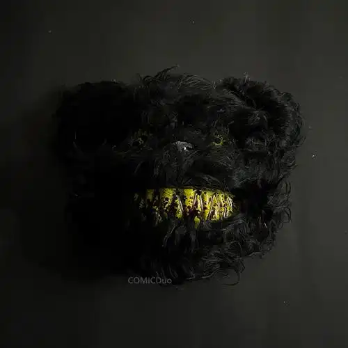 泰裕莱抖音同款创意礼品抖音同款恐怖鬼兔子蹦迪毛绒动物血腥吓人兔