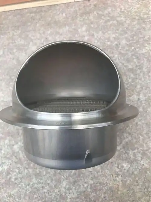 304不锈钢外墙防风帽防雨罩油烟机出风口排烟口风帽透气帽通风口