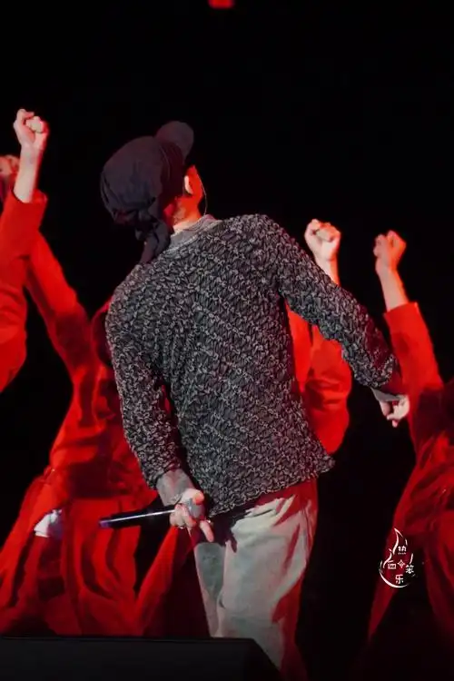 周震南舞台气场##哇唧音乐节周震南粉丝大合唱