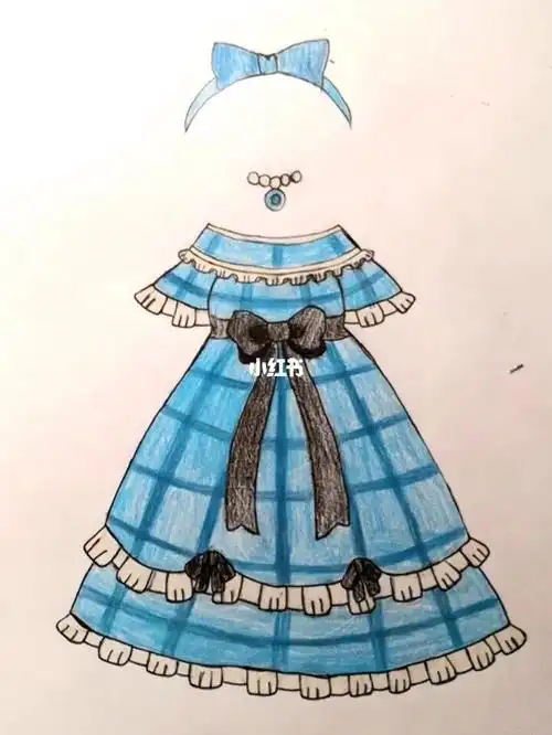 卡通小裙子