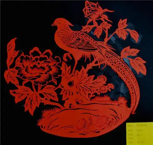 艺术节学生剪纸作品展示①