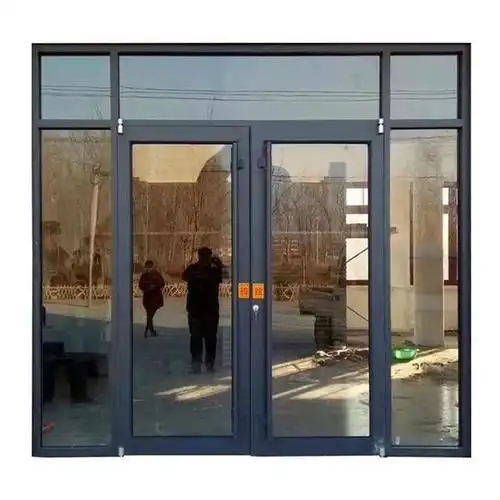 肯德基厂家订做进户门店铺玻璃门金门店面大门商铺进户门