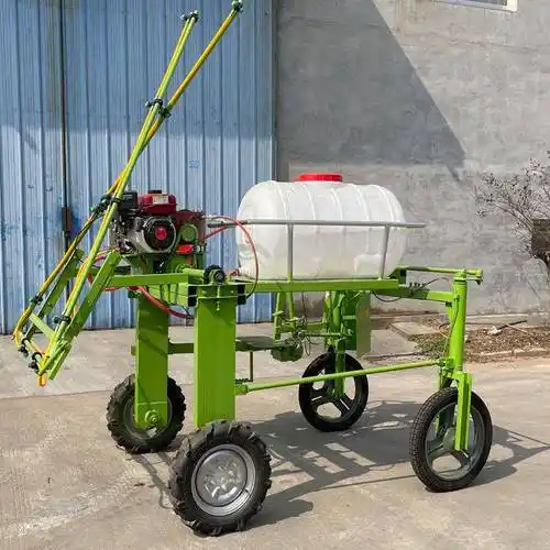 合作社用四轮打药机大面积小麦玉米喷药车18马力喷杆可折叠