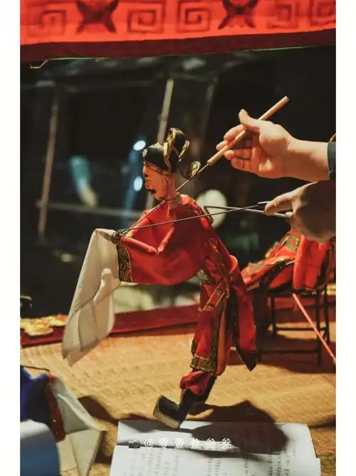 潮汕人文 传统文化 真人弹唱 铁枝木偶戏