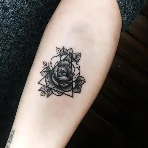 小臂内侧小清新纹身,耗时3小时.2017.11.20