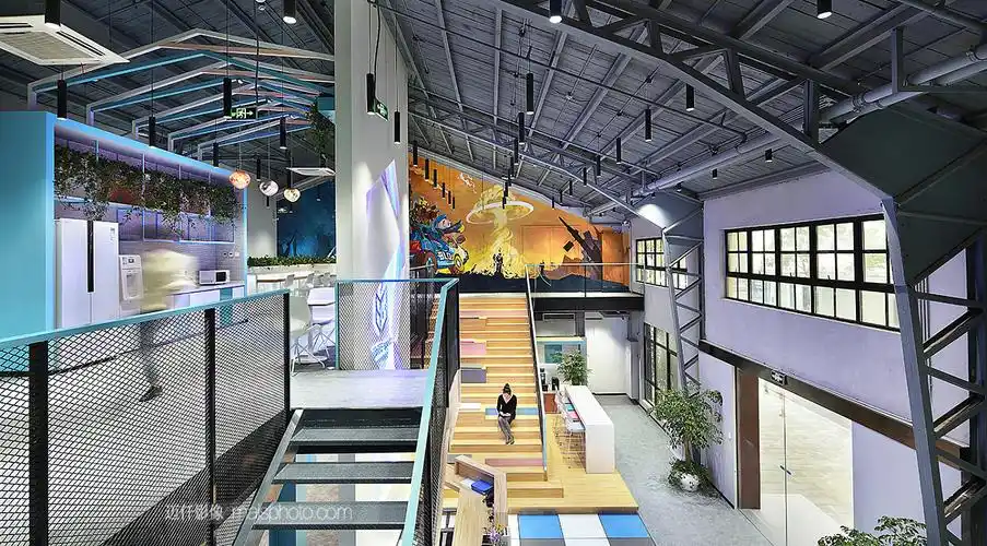 bilibili办公室拍摄