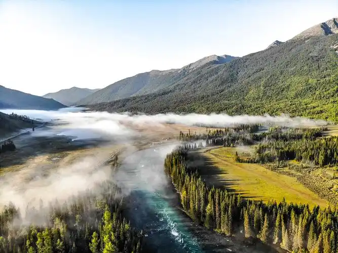 新疆阿勒泰喀纳斯景区