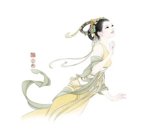 天津插画师张旺罕见中国传统国画风格绘画作品[21p] a