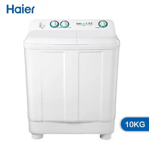 haier海尔xpb100-197bs家用动力半自动大容量双缸10公斤洗衣机洗衣机