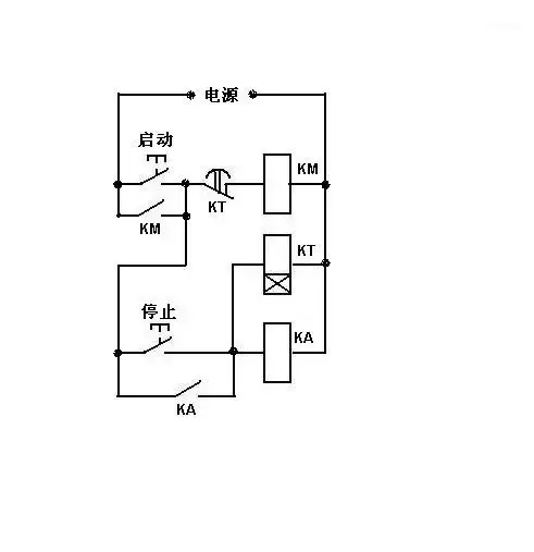 谁能帮我设计一个延时关闭的电路图,不要影响下次启动的.