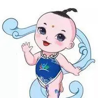 朝天辫女孩卡通头像【点击鼠标右键下载】