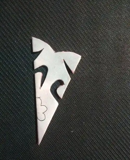 blingbling剪纸教程之圆形剪纸