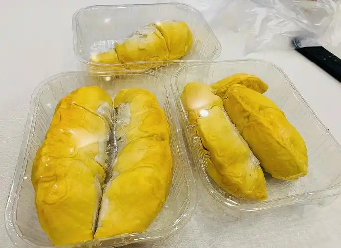 我把榴莲拍下来想吃的时候看一下