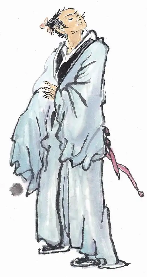 中国人物水墨画装饰装修素材免费下载(图片编号:2649096)-六图网