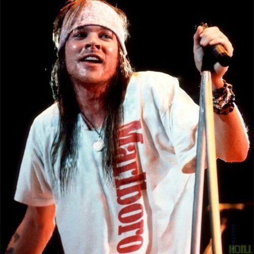 枪花乐队gunsrosesaxlrose同款摇滚短袖t恤