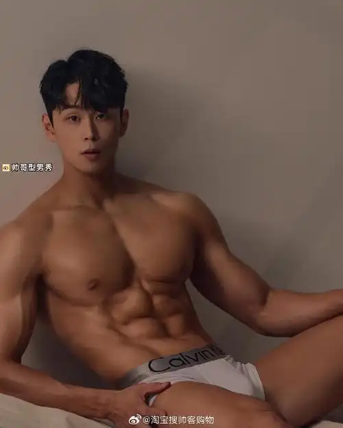 韩国男模##帅哥##腹肌