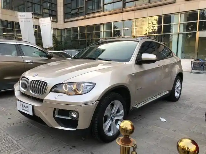 杭州2013年9月宝马宝马x62013款xdrive35i香槟色手自一体