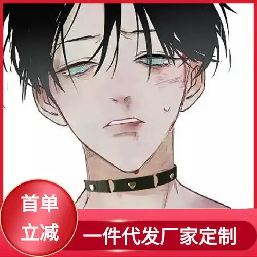 网红choke个性ins暗黑系朋克绑带少女颈带项圈链腿环带两用酷嘻哈