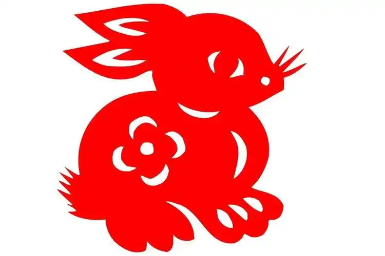 剪纸图案旺火云