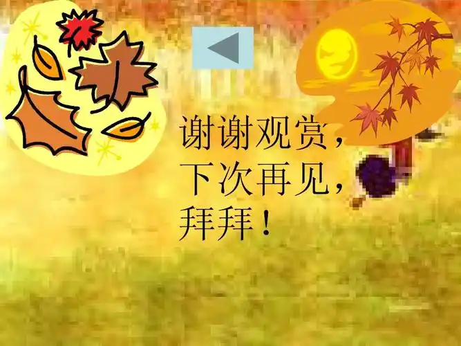 谢谢观赏, 下次再见, 拜拜!