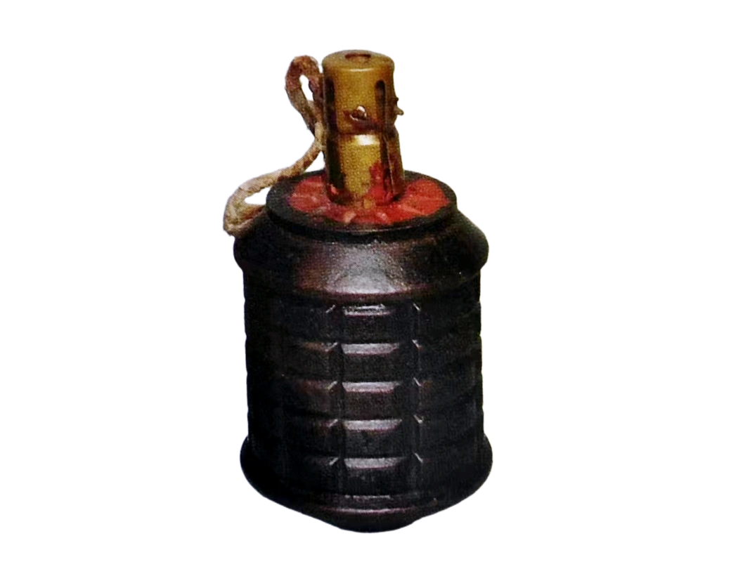 抗日战争鬼子用的三款手榴弹九一式/九七式/九九式