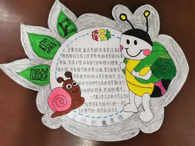 小学读书卡制作评比活动 写美篇  此次活动引来了学生们争相分享读书