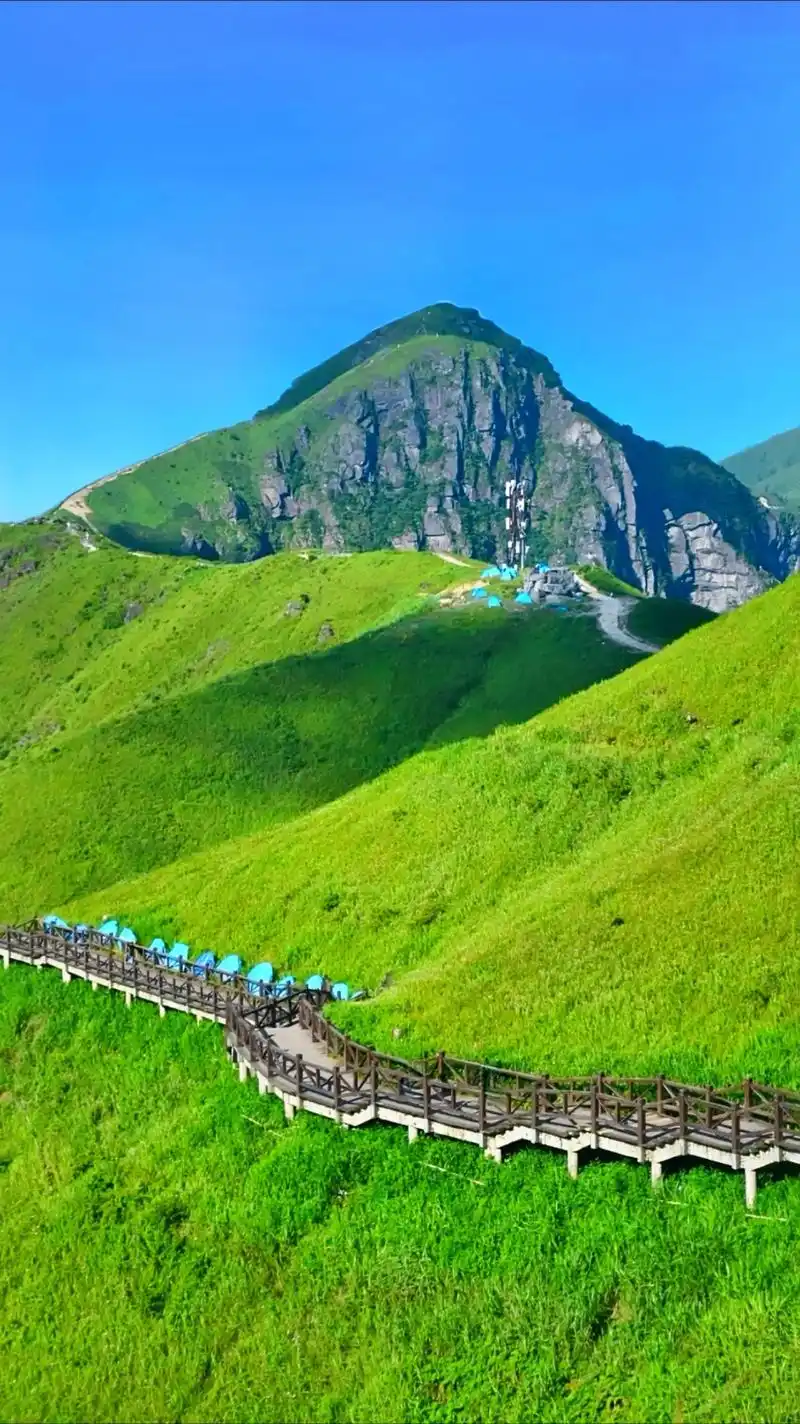 武功山很好很值得下次还来.93地址:江西.萍乡市芦溪县芦万武 - 抖音