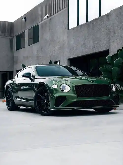 宾利欧陆gt-ek改色膜云杉绿,神秘感拉满 ~_搜狐汽车_搜狐网