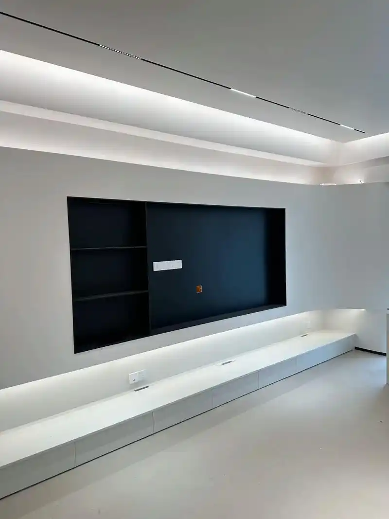 定做不锈钢电视壁龛 - 抖音