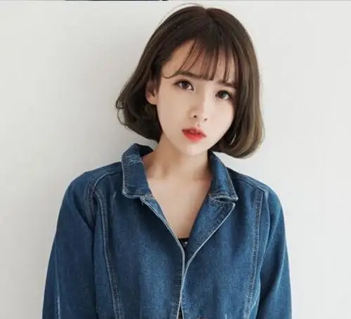 一个脸胖的姑娘应该如何选择短发发型?