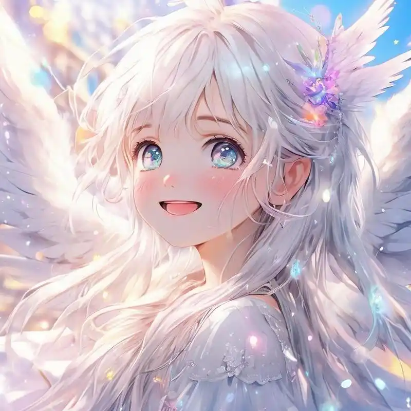 天使少女 女生头像 优质头像 二次元 氛围感拉满的头像 头像