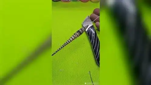 手工制作钓鱼钩-腾讯视频