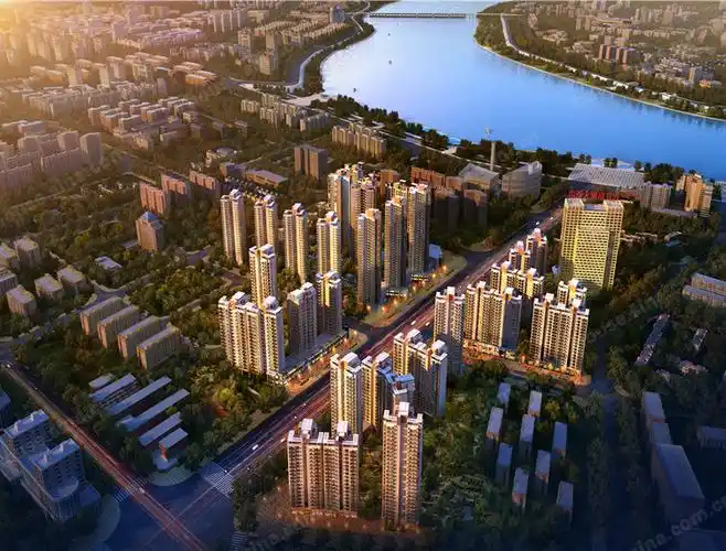 汉江新城楼盘位置及周边高清实景地图_配套地图_汉中新浪乐居