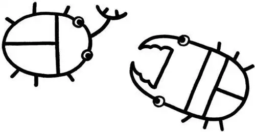 动物想象仿生画简笔画