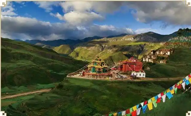 1986年,白玉寺贝诺法王归国回藏地时,色登寺第十三世活佛的弟子为活佛