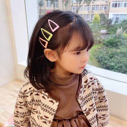 儿童发夹女童侧边刘海头饰宝宝bb发饰小三角发饰