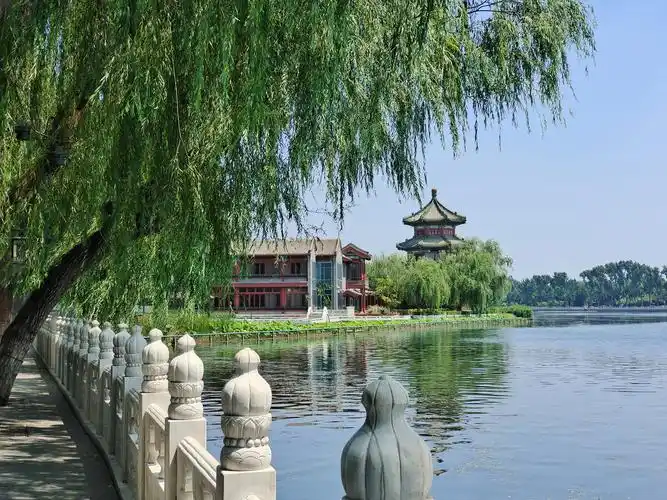 北京后海风景如画