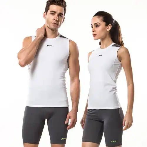 诚品运动套装男背心女紧身衣健身衣紧身裤足球篮球服跑步运动服塑身